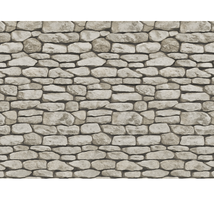 Living room wallpaper 3d stone texture design - TenStickers