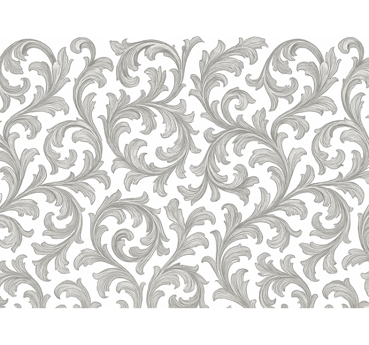 Living room wallpaper grey stone effect - TenStickers