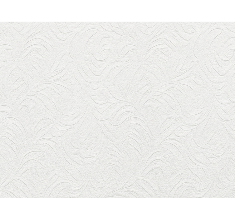 Minimalistic white textured living room wallpaper - TenStickers