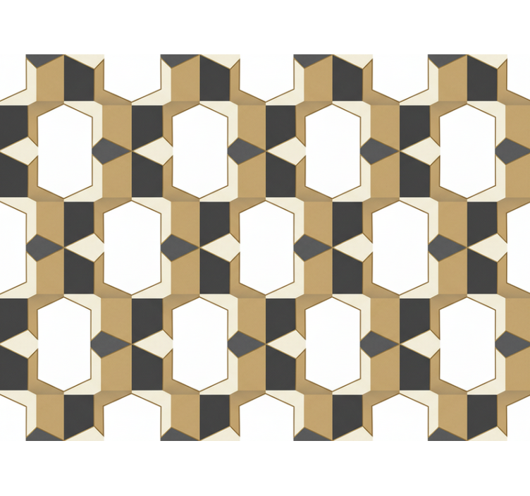 Classic wallpaper checkered design - TenStickers