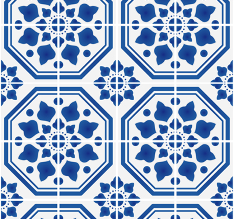 Sapphire Classics Ornamental Wallpaper - TenStickers