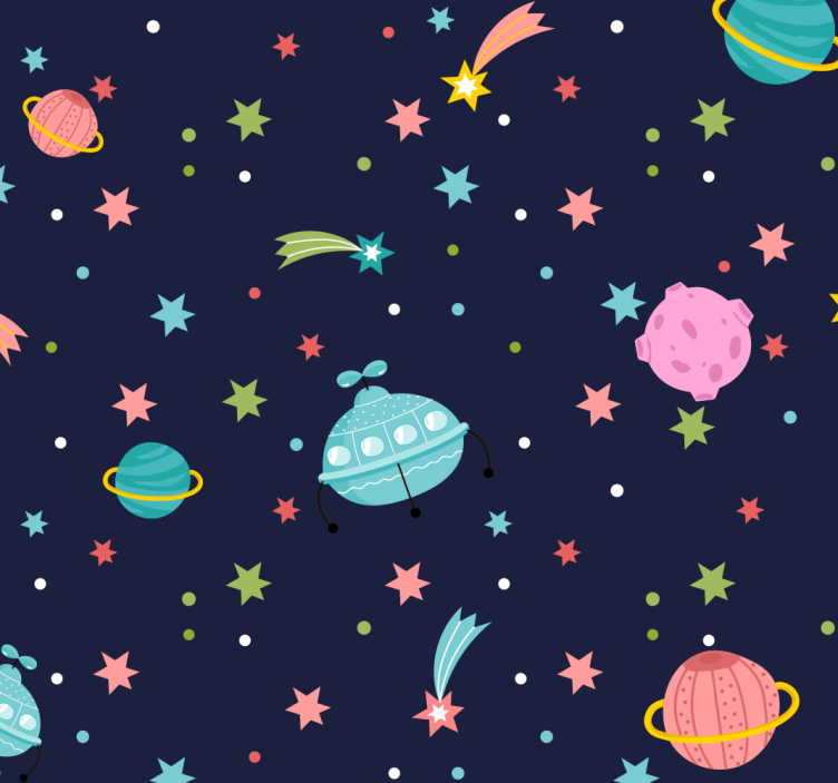 Celestial Space star wallpaper - TenStickers