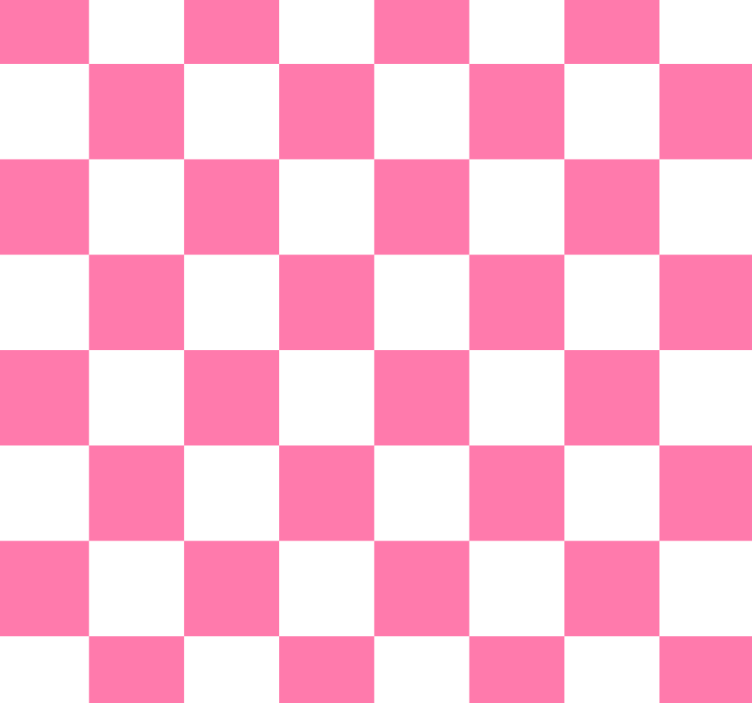 Checkerboard Pattern square wallpaper - TenStickers