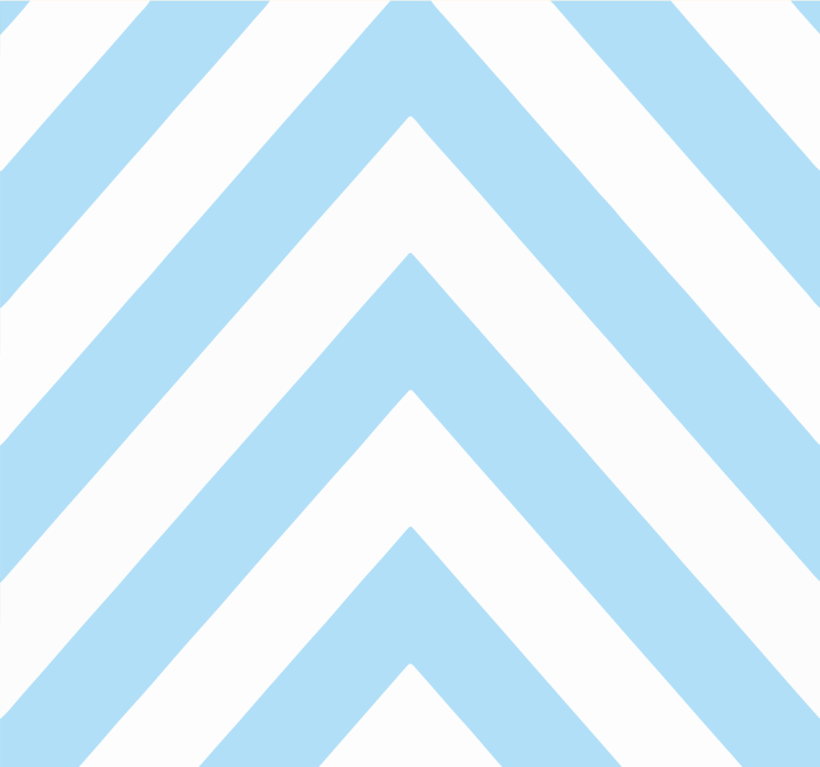 Chevron Zigzag geometric wallpaper - TenStickers