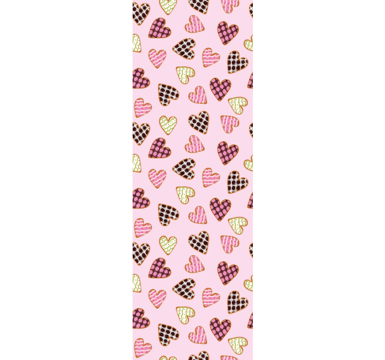 Ice Cream Cones wallpaper polka dots - TenStickers