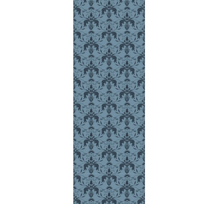 Ornate Foliage ornamental wallpaper - TenStickers