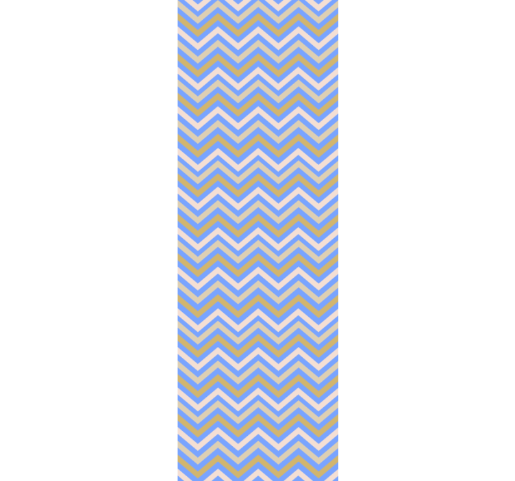Chevron Patterns geometric wallpaper - TenStickers