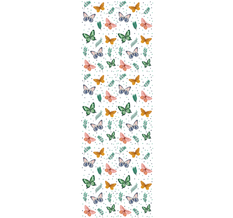 Butterfly wallpaper butterfly scatter - TenStickers