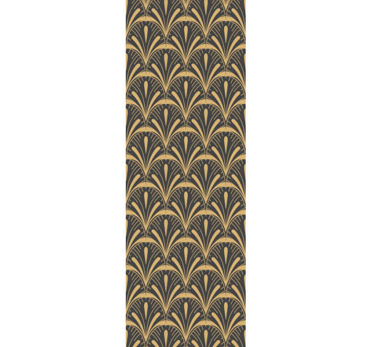 Art Deco Fan classic Wallpaper - TenStickers
