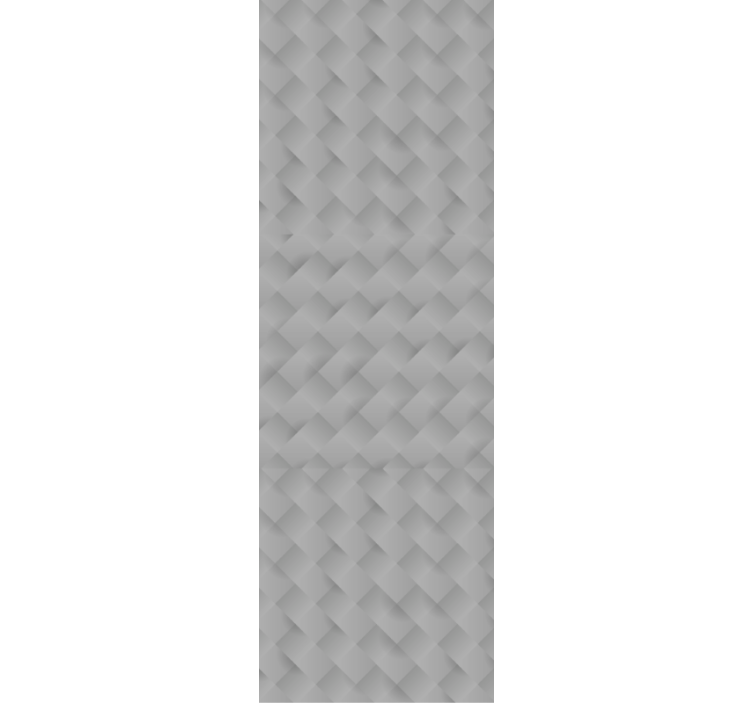 Geometric Depth Grey Wallpaper - TenStickers