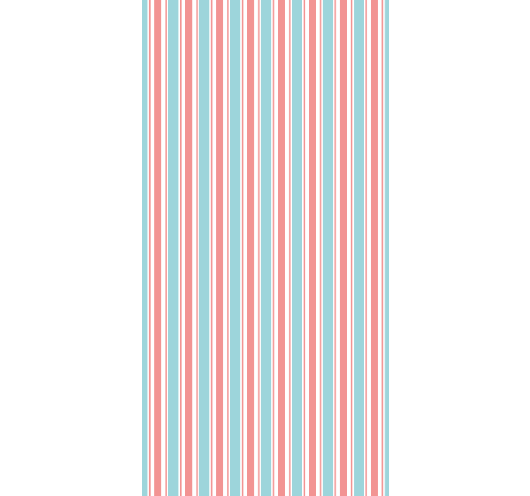 Striped Seamless Pattern vertical stripes wallpaper - TenStickers