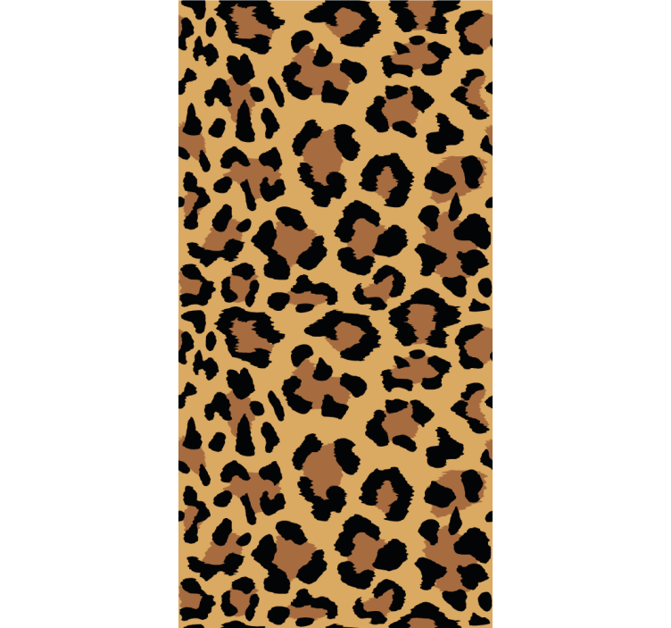 Leopard wallpaper leopard spot design - TenStickers