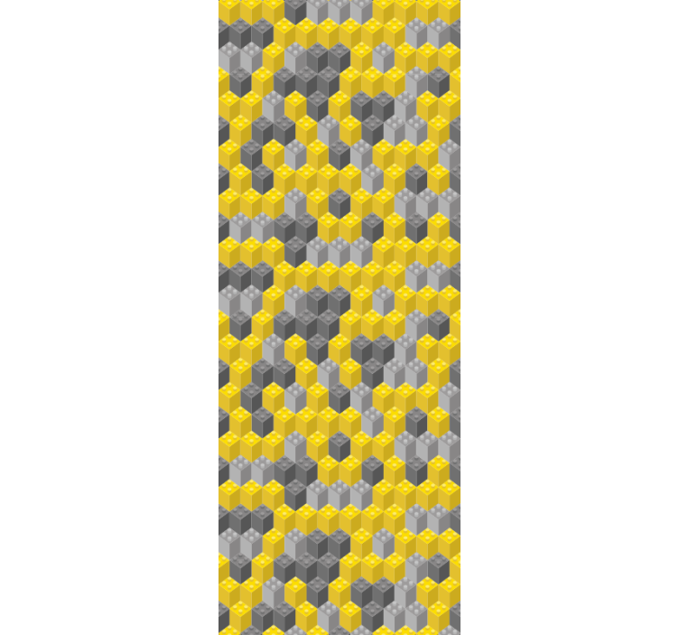 Geometric wallpaper geometric honeycomb - TenStickers