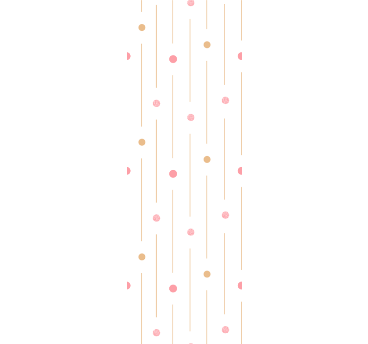 Spotted Lines wallpaper polka dots - TenStickers