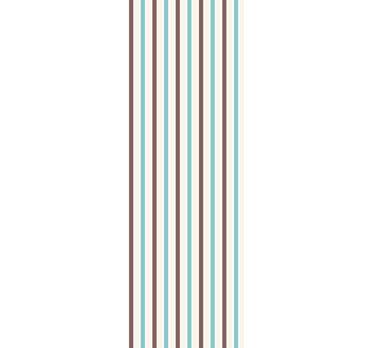 Upright Stripe Feature vertical stripes wallpaper - TenStickers
