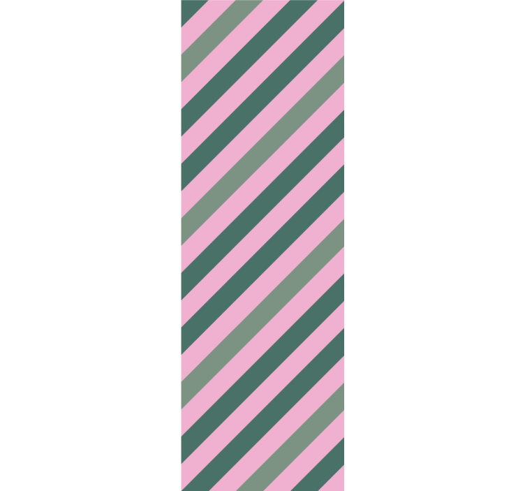 Diagonal Striped Elegance horizontal stripes wallpaper - TenStickers
