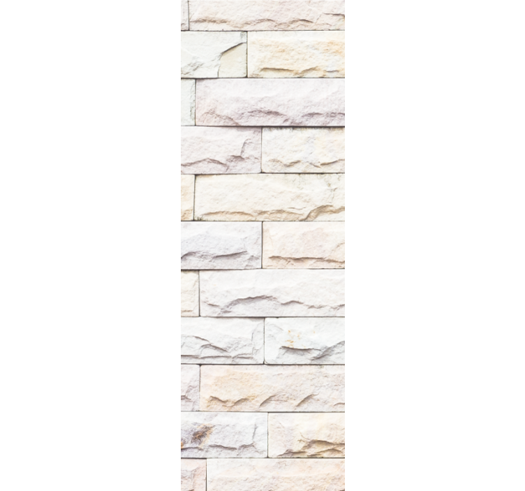 Brick wallpaper faux brick facade design - TenStickers
