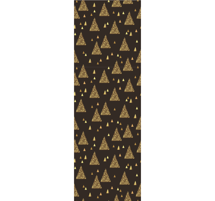 Golden Triangle Motif wallpaper - TenStickers