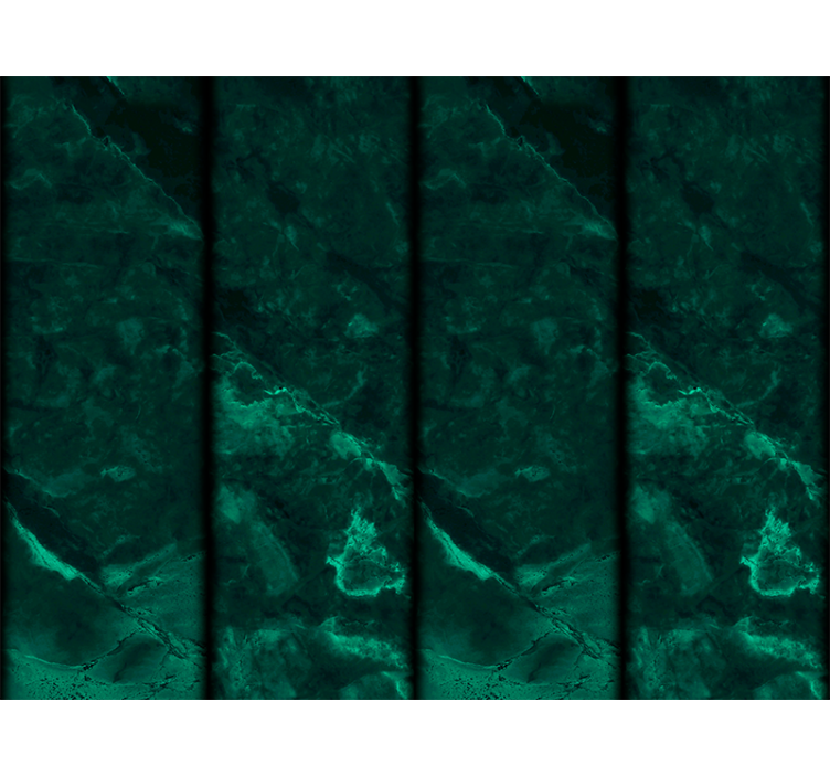 Emerald Marble Effect textured wallpaper - TenStickers