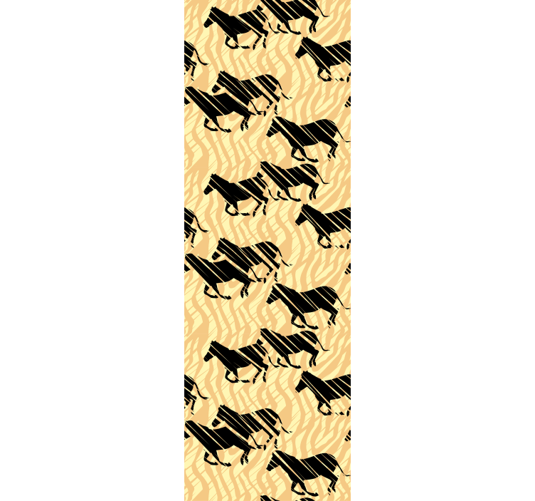 Zebra Pattern Motif animal wallpaper - TenStickers