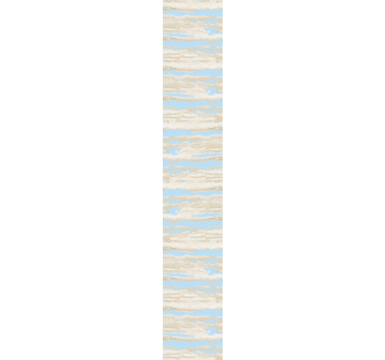 Horizontal stripes wallpaper horizontal layered design - TenStickers