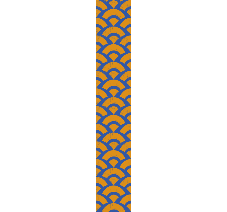 Geometric wallpaper geometric arch pattern - TenStickers