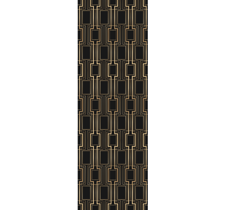 Geometric wallpaper with geometric elegance - TenStickers