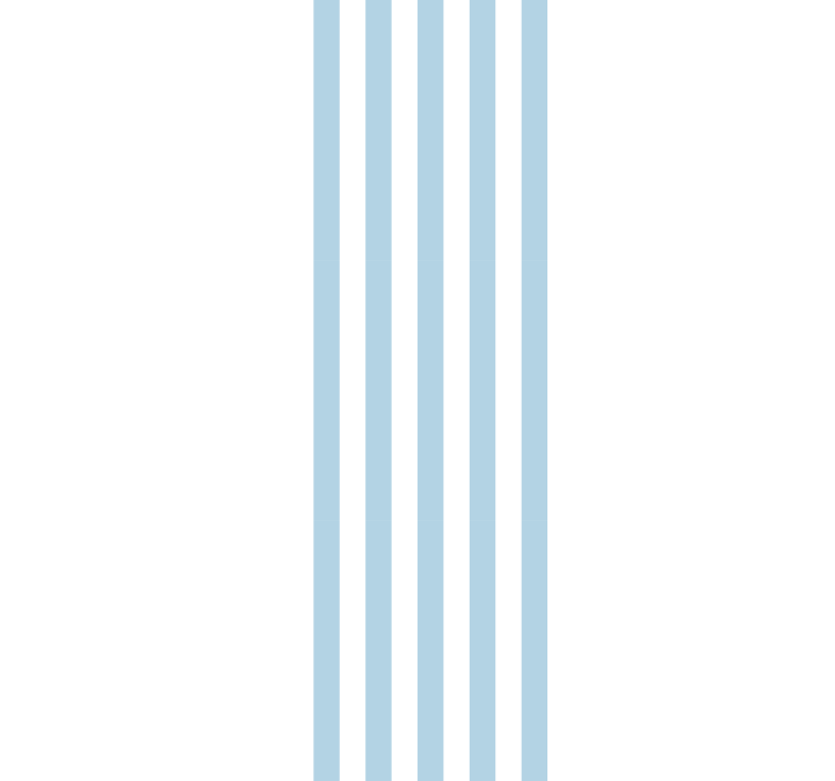 Striped Nursery vertical stripes wallpaper - TenStickers