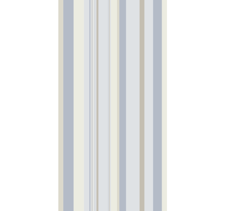 Gray elegant motif vertical stripes wallpaper - TenStickers