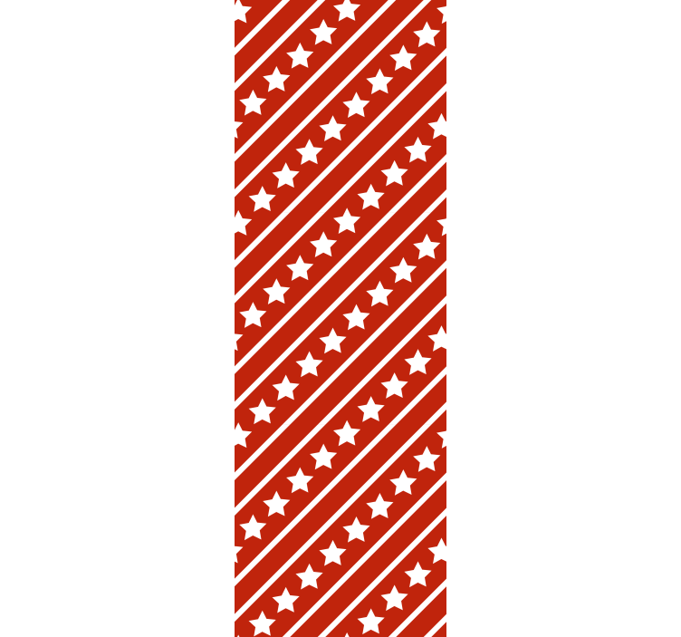 Striped wallpaper striped star pattern - TenStickers