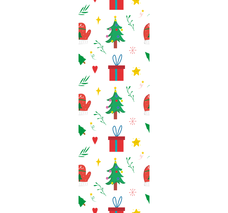 Festive Season Motifs christmas wallpaper - TenStickers