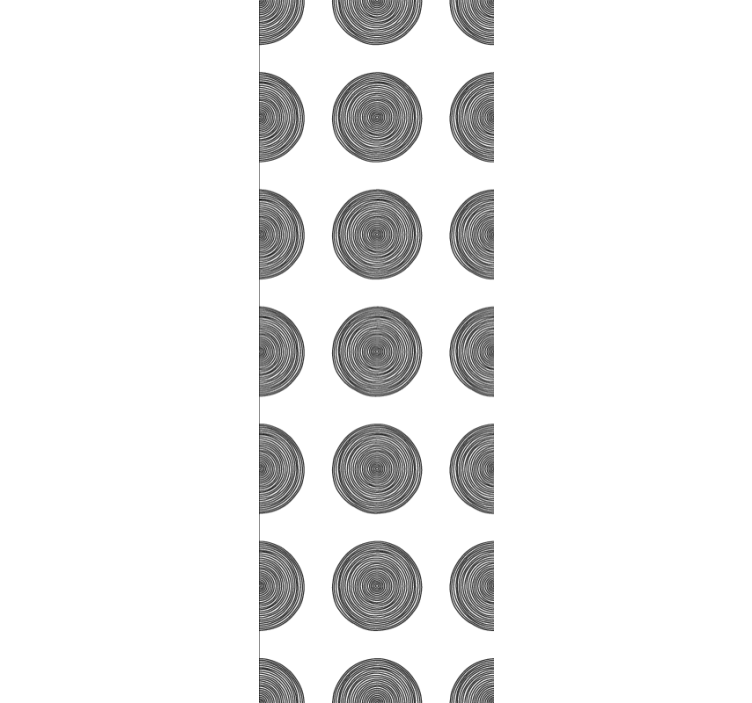 Circular Wood Patterns textured wallpaper - TenStickers