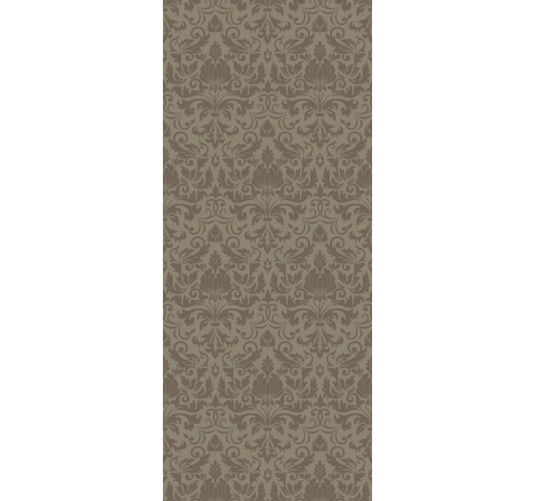 Elegant Floral Details baroque wallpaper - TenStickers