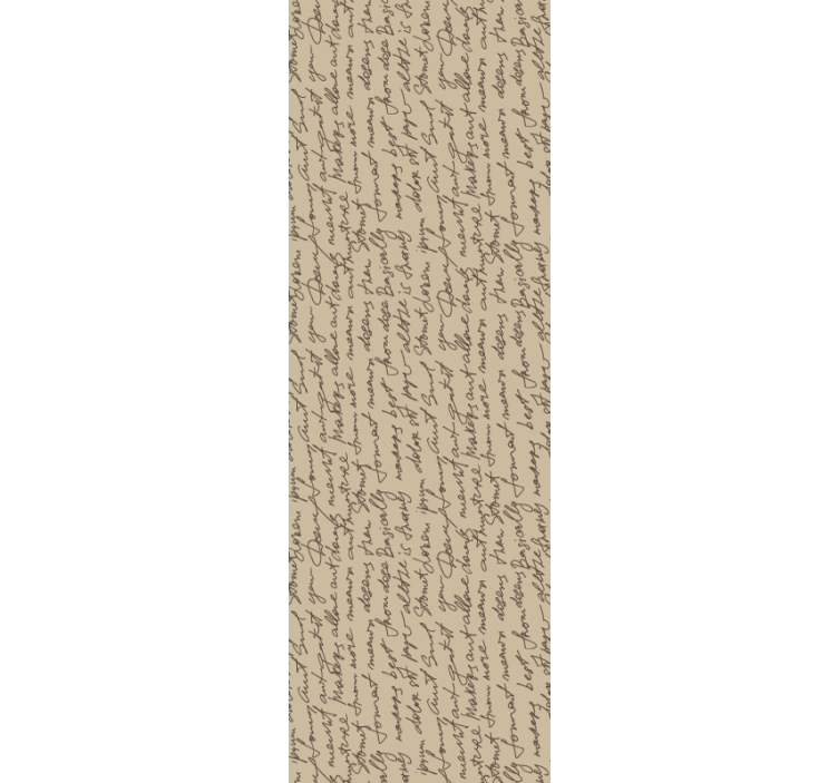 Elegant Script Writing text wallpaper - TenStickers