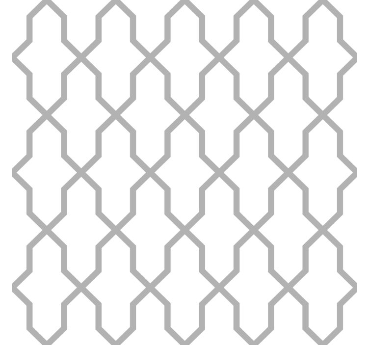 Grey harmony pattern wallpaper - TenStickers