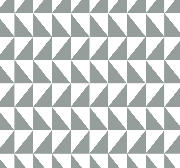 Grey geometric pattern office wallpaper decor - TenStickers