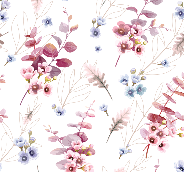 Botanical Illustration teens wallpaper - TenStickers