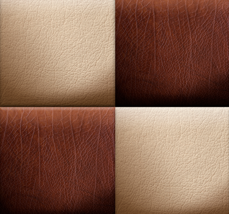 leather chess pattern square wallpaper - TenStickers