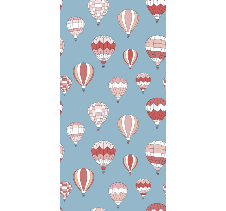 Balloon Motif Design kids wallpaper - TenStickers