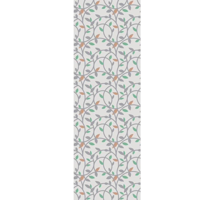 Retro floral scatter flower wallpaper - TenStickers
