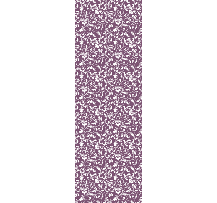 Vine elegance motif floral wallpaper - TenStickers