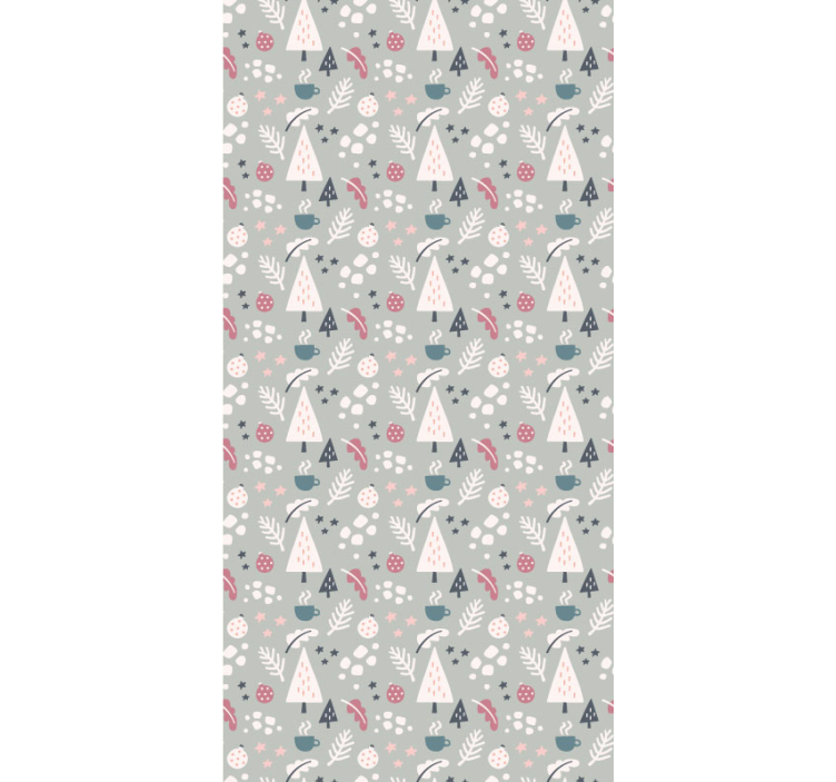 Nordic Enchanted Forest skandinavian wallpaper - TenStickers