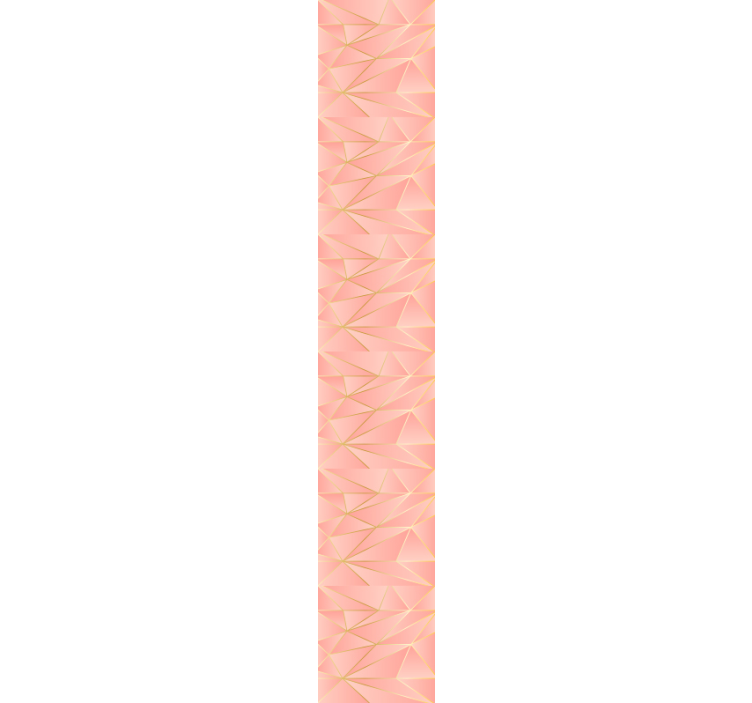 Geometric triangles pink  Wallpaper - TenStickers