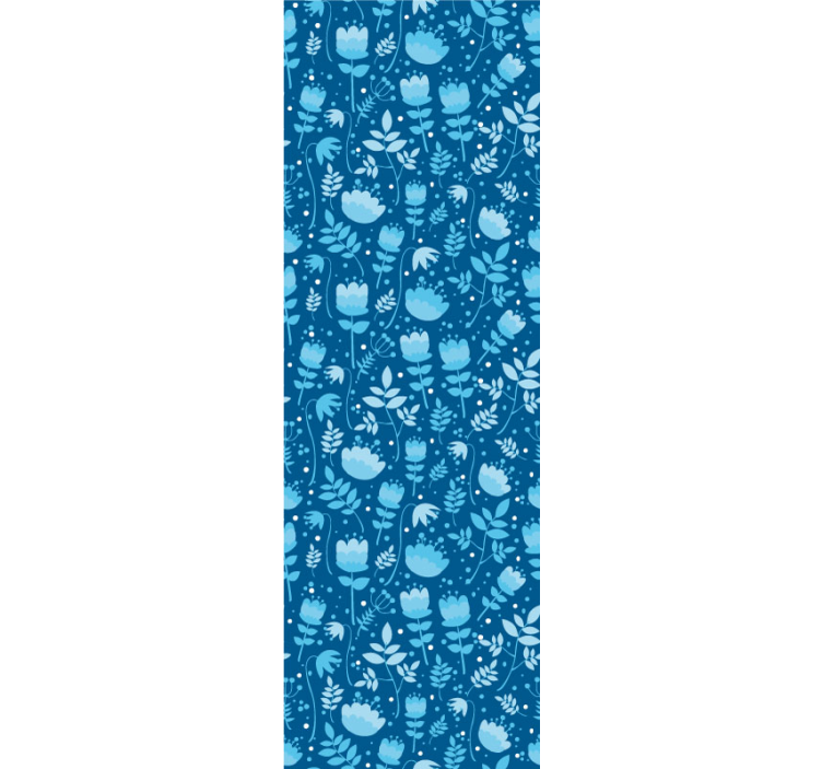 Floral wallpaper with floral pattern design - TenStickers