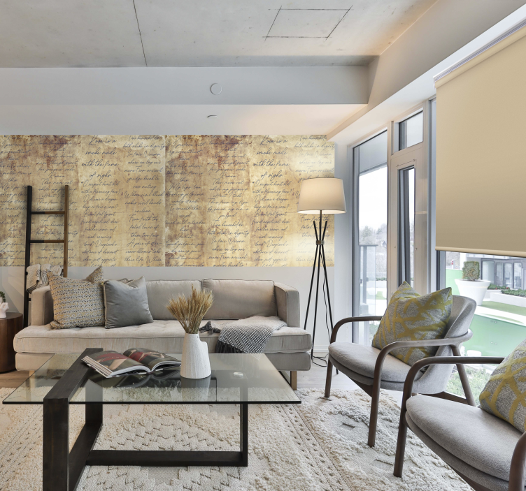 Romeo and Juliet love verse lettering wallpaper - TenStickers