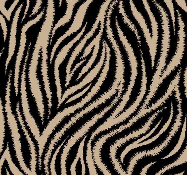 Zebra inspired zebra wallpaper - TenStickers