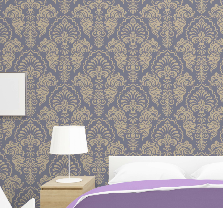 Baroque style Vintage Wallpaper - TenStickers