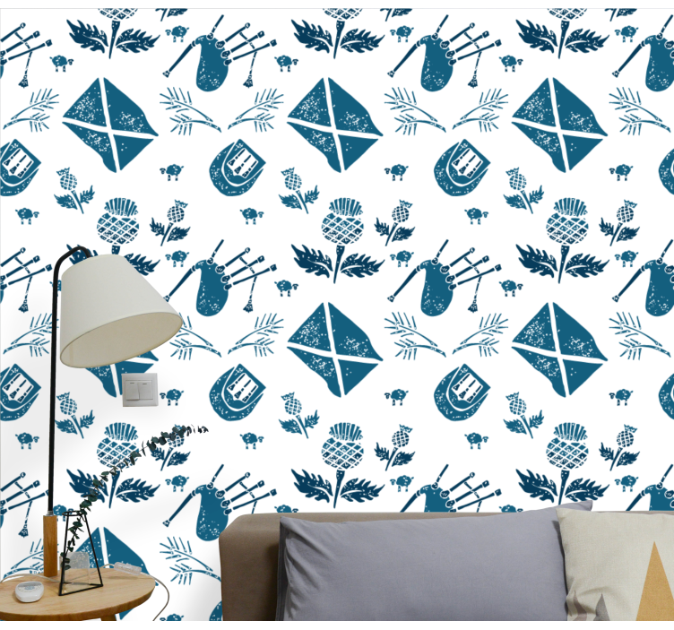 Medieval Motifs art wallpaper - TenStickers