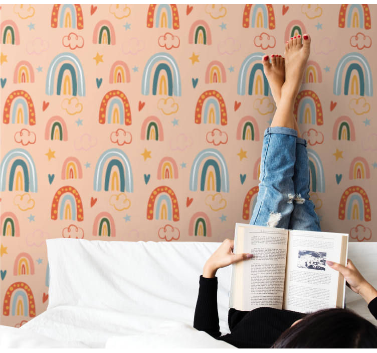 Rainbow Dreamscape teens wallpaper - TenStickers