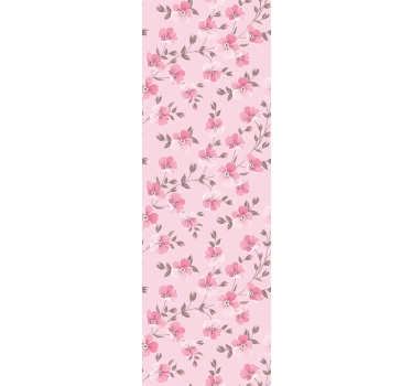 Pink Floral Arrangement flower wallpaper - TenStickers